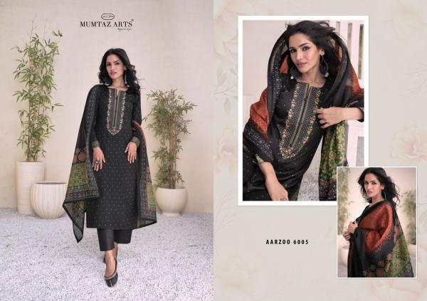 Mumtaz Aarzoo Jam Satin Designer Salwar Suits Collection